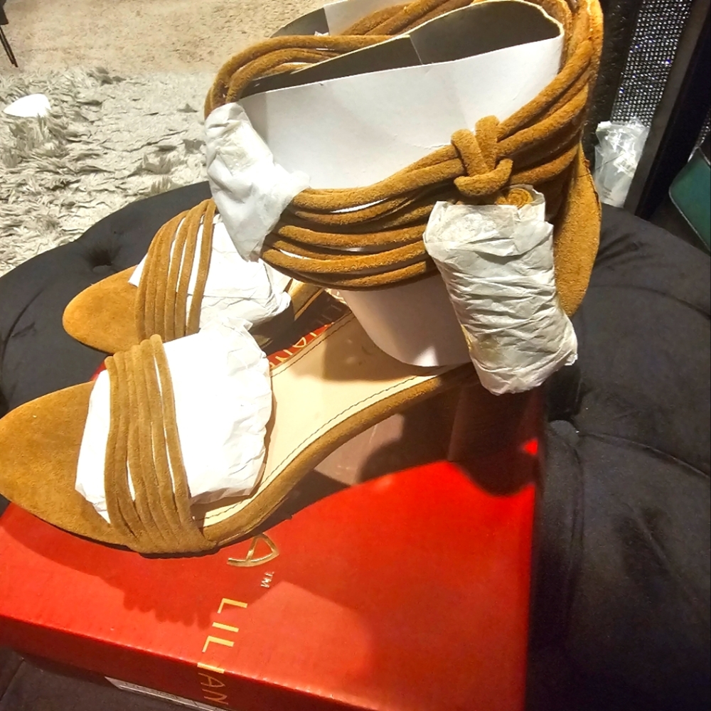 Strappy Open Toe Heels
